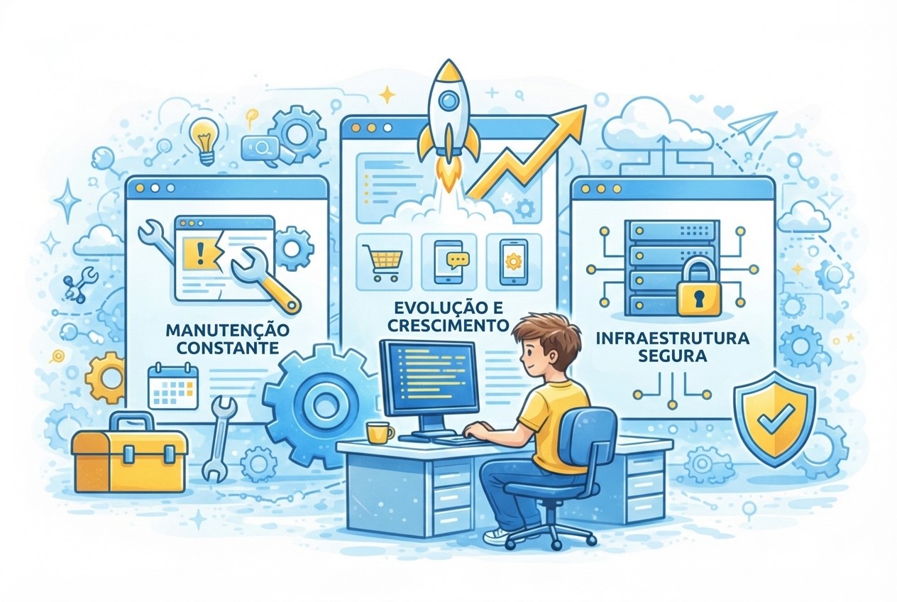 Manutenção e evolução de sistemas web